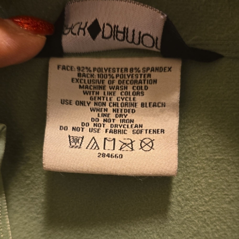 Black Diamond Olive Performance Jacket - image 8